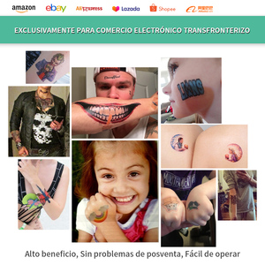 Winner <span class=keywords><strong>Transfer</strong></span> paquete de 100 hojas de papel de calcomanía de tatuaje <span class=keywords><strong>temporal</strong></span> para personalizado - Product Image 2