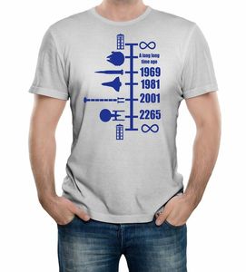 เสื้อยืดพิมพ์ลายไทม์ไลน์ของเรืออวกาศ,เสื้อยืดแขนสั้นที่ออกแบบเองสำหรับผู้ชายเสื้อยืดดีไซน์ยอดเยี่ยม - Product Image 2