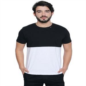 Venta al por mayor Slim Fit Mens T-Shirt Top/Scoop Neckline redondo Muscle Manga corta Impreso Longitud corta - Product Image 1