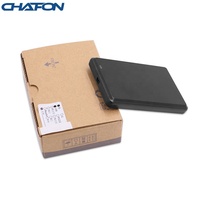 CHAFON USB 长距离无源式 13.56MHz 14443A 智能 RFID 读卡器 黑色 Windows UHF 卡支持