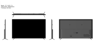 LED pintar TV LED, 75 inci 4K UHD DLED ELED QLED OLED Mini