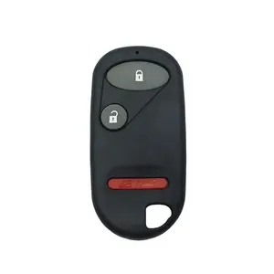 รีโมทคอนโทรล3ปุ่มสำหรับรถยนต์,ปลอกหุ้มกุญแจเปล่าสำหรับ Honda 2001 - 2005 Civic