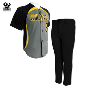 Uniforme de baseball de qualité supérieure pour l'entraînement, maillot de baseball, fabricant pakistanais, uniforme de baseball de qualité supérieure, vente en gros - Product Image 6