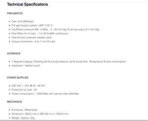 Laparoscopiques Co2 Insufflateur Machine 30L - Product Image 4