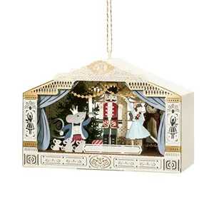 *[4] Amazon verkauft hängende Nussknacker Puppenhaus Miniaturen 3D-Papiermodell