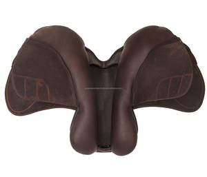 อานม้าหนังแท้พรีเมียมแบบอังกฤษ นุ่มสบาย ปรับได้ หลายขนาด หลายสี (ขนาดเบาะ 14"-18") - Product Image 4