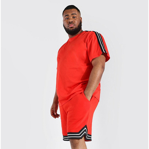 Conjuntos de Dos Piezas para Hombre, Cuello Redondo, Algodón Suave, Logotipo Personalizado, Alta Calidad, Talla Grande, Ecológicos y Transpirables - Product Image 5