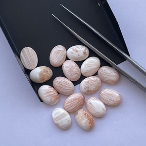 Cabujón calibrado suelto ovalado liso de piedra Scholarsite Natural de 8mm y 10mm de fabricante de piedras preciosas, tienda en línea semipreciosa - Product Image 1