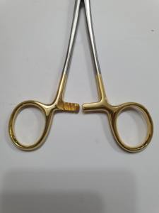 Collin TC Forceps 8 \ "Fuente de alimentación manual Material de acero Instrumentos quirúrgicos para orejas Ojos Nariz y garganta - Product Image 2