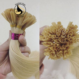 Extensions de cheveux russes vierges non traités, cheveux en kératine de qualité supérieure, 20 pièces - Product Image 1