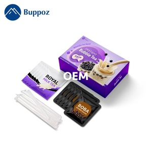 Tapioca Pearl Taro <b>Bubble</b> Tea - Product Image 1