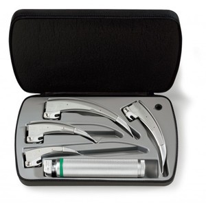 Laryngoscope ensemble avec 4 lames et poignée ensemble de Diagnostic nouveau - Product Image 3