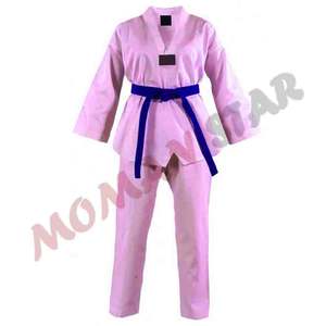 ชุดยูนิฟอร์มเทควันโดคุณภาพระดับมืออาชีพ ผ้าฝ้าย 100% ขายดีอันดับต้นๆ ออกแบบโลโก้ได้ตามต้องการ มาตรฐานระดับมืออาชีพสูง - Product Image 4