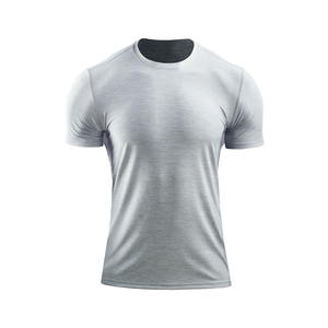 T-shirt tricoté respirant et confortable de haute qualité pour hommes, design unique, différentes couleurs, sports personnalisés en gros - Product Image 1