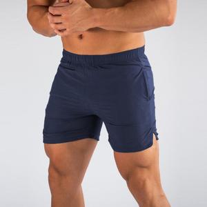 Pantalones cortos impermeables de secado rápido para hombre, ropa para hacer senderismo, correr, entrenamiento, informal, cantidad personalizada, licra, técnica antiimagen - Product Image 3