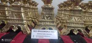 Candelabro de brazo de lanzamiento, suministros para iglesia, Brassworld, India, novedad - Product Image 4