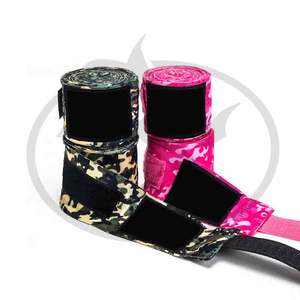 High Quality Printed Hand Wraps Colorful Elastic <b>Boxing</b> Hand Wraps Unisex Hand Protective - Product Image 5