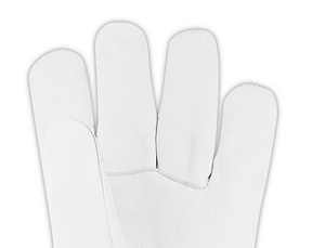 Guante de cuero 2025 con ajuste óptimo y protección de corte confiable Guantes DE SEGURIDAD DE TRABAJO forrados con PK anticorte de 3,5 pulgadas - Product Image 5