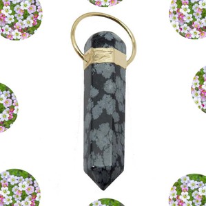 จี้เงินเพชรพลอยกลมสีผสม - Product Image 4