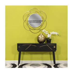 Modern Design <b>Flower</b> Shape Wall <b>Mirror</b> Latest Home Decorative Christmas Makeup <b>Mirror</b> for Sale - Product Image 2