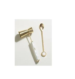 Petit mitigeur de Bar à Cocktail en acier inoxydable, avec manche en bois, de couleur acier et laiton, pour Restaurant ou maison - Product Image 2