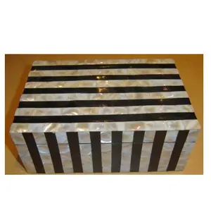 批发热卖珍珠母镶嵌盒装饰珠宝箱销售办公室用最优惠的价格