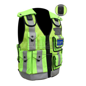 Venta al por mayor chaquetas de seguridad de alta visibilidad hechas a medida ropa de trabajo de la mejor calidad con logotipo chaleco reflectante de seguridad estampado - Product Image 1