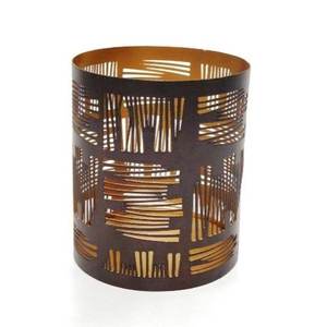 Lot de 3 bougies votives en métal faites à la main, exportateur en gros, nouveauté, votive décorative en métal pour la maison et le jardin - Product Image 5