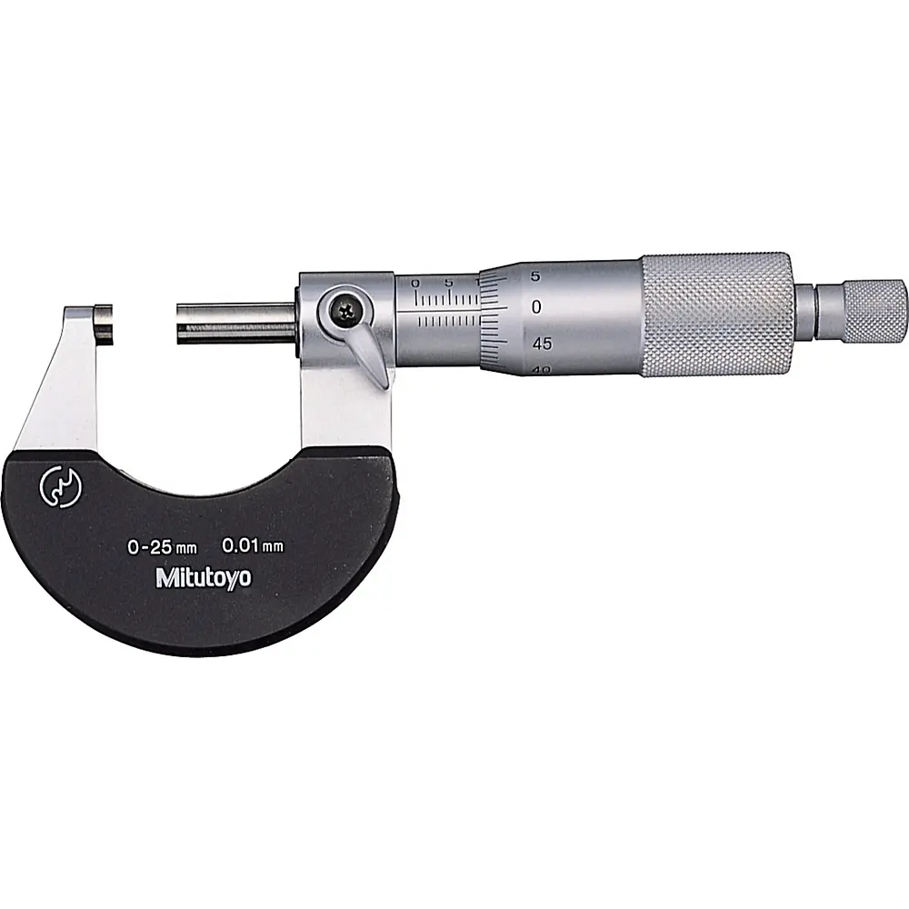 De alta calidad de paso fino micrómetro haeds Mitutoyo micrometer innovadoras, resolución de 0,0001mm