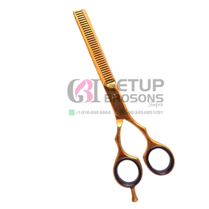 Ciseaux à effiler professionnels en acier inoxydable pour salon de coiffure, outil de coupe et de coiffage des cheveux - Product Image 1