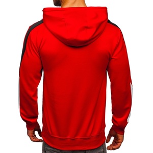Venta al por mayor logotipo personalizado para hombre negro moda manga larga en blanco pulóver algodón Sudadera con capucha cantidad de impresión OEM personalizado - Product Image 5