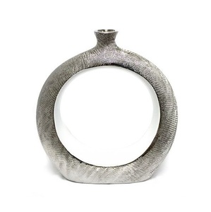 แจกันดอกไม้สแตนเลสดีไซน์ทันสมัยสั่งทำพิเศษ งานแฮนด์เมด วางบนโต๊ะหรือตั้งพื้น ตกแต่งงานแต่งงาน คริสต์มาส มีตัวเลือกสีให้เลือก-ส่งตรง - Product Image 4