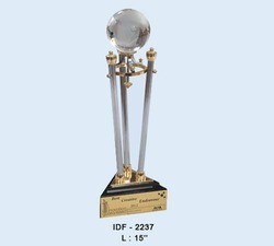 Trofeo metálico de gran tamaño, dorado personalizado, para Winner, fútbol, Grillo, Campeonato, de Metal, Logo personalizado, embalaje personalizado - Product Image 4