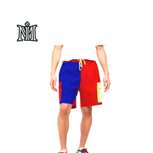 Pantalones Cortos de Playa de Verano para Hombre, a Cuadros, Casuales, de Secado Rápido, Ecológicos, OEM, ODM, Personalizados, de Algodón y Poliéster - Product Image 3