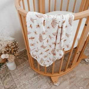 baby <b>swaddle</b> <b>blankets</b> organic baby <b>muslin</b> <b>swaddle</b> - Product Image 3