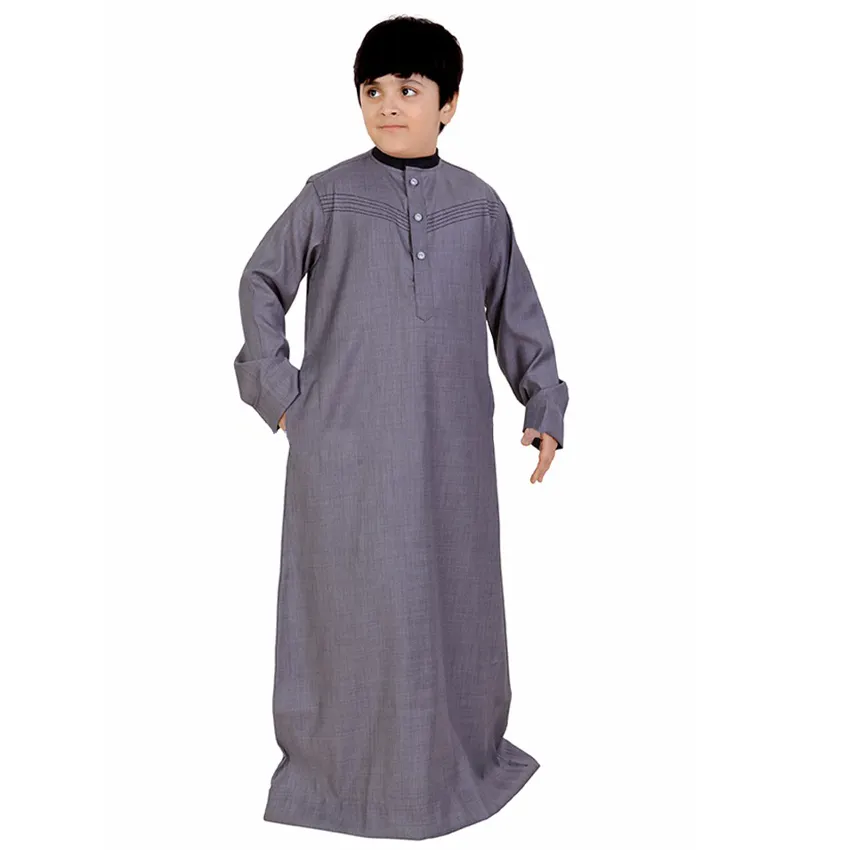 Designer all'ingrosso ragazzi bambini pensile musulmano nuovo stile bambini abbigliamento islamico a prezzo all'ingrosso-modello n. 10001