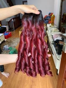 Nouveaux cheveux ondulés à trame bouclée 100% cheveux bruts vietnamiens grande texture usine directe de haute qualité - Product Image 3