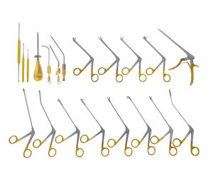 CAPLAN Ciseaux à septum nasal de haute qualité de 20cm Pinces dentelées en acier inoxydable Instrument métallique chirurgical manuel en acier inoxydable - Product Image 5