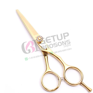 Tijeras de corte de pelo fino y de movimiento suave, duraderas, para barberos, el mejor precio - Product Image 2
