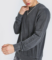 Sudaderas con logotipo personalizado de peso pesado 400 500 Gsm 3D, sudaderas gruesas de algodón de gran tamaño para hombre, sudaderas con relieve para hombre