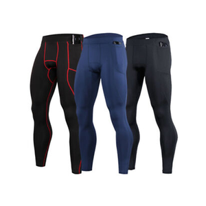 Nueva llegada de moda de compresión larga trajes deportivos patrón a cuadros con cierre de cordón - Product Image 1