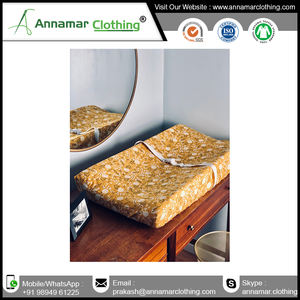 Funda de algodón orgánico para cambiador de bebé, cubierta de almohadilla de algodón orgánico, precio bajo - Product Image 2