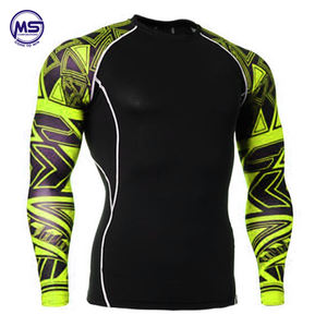 เสื้อกีฬาแขนยาวแบบเต็มตัวสำหรับผู้ใหญ่เสื้อรัดรูปพิมพ์ลายได้ตามต้องการ - Product Image 6