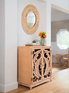 Antique Shape Natural Rattan <b>Mirror</b> Hotel and Restaurant Decorative <b>Wall</b> <b>Hanging</b> Woven Rattan <b>Mirror</b> Best Prices - Product Image 2
