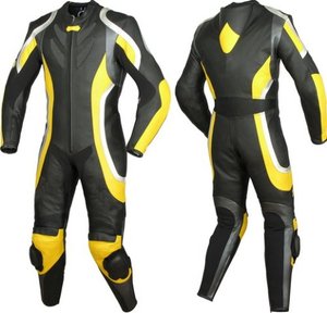 Traje de carreras de cuero para motocicleta para hombre, traje de carreras de cuero hecho a medida, de alta calidad, venta al por mayor - Product Image 1