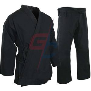 ชุดยูโด/คาราเต้ ผ้าแคนวาสเนื้อหนา ซักแล้ว ระบายอากาศได้ดี แห้งเร็ว ทนทาน น้ำหนักเบา ผสมสแปนเด็กซ์/โพลีเอสเตอร์ ด้านหน้า - Product Image 2