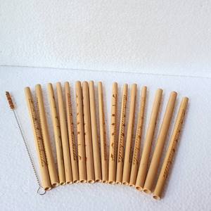 La paja de bambú está libre de residuos plásticos, respetuosa con el medio ambiente, biodegradable Hecho en Vietnam - Product Image 2