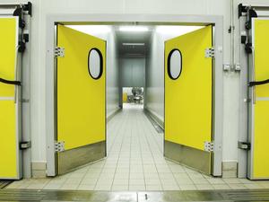 Porte de chambre froide à ouverture manuelle en acier inoxydable MOTTO MCRD-SW90 avec isolation thermique pour entrepôt et placard - Product Image 4