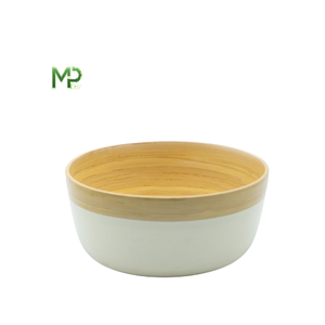 Venta al por mayor directa de Vietnam Ensaladeras vintage de bambú hilado hecho a mano respetuosas con el medio ambiente de alta calidad Colores y tamaños personalizables - Product Image 6