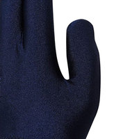 Guantes de Snooker Unisex de Verano con Diseño Liso y Personalizado, Cierre de Tirón, 3 Dedos, Color Sólido